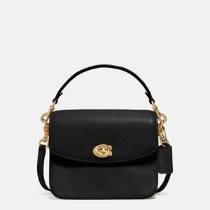 Excellent pre-loved condition black Coach Cassie 19.